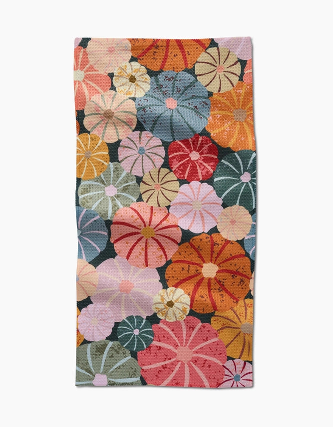 Geometry Gorgeous Gourds Bar Towel