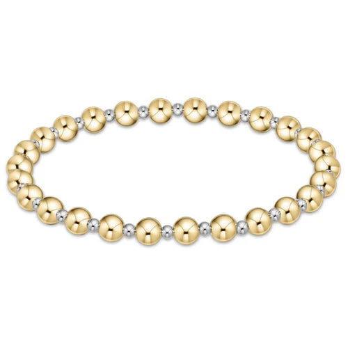 enewton Classic Grateful Pattern 5mm Beaded Bracelet