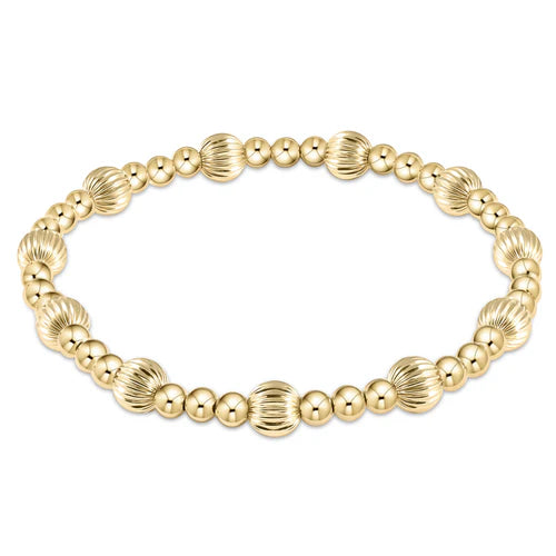 enewton Dignity Sincerity Pattern 6Mm Bead Bracelet - Gold