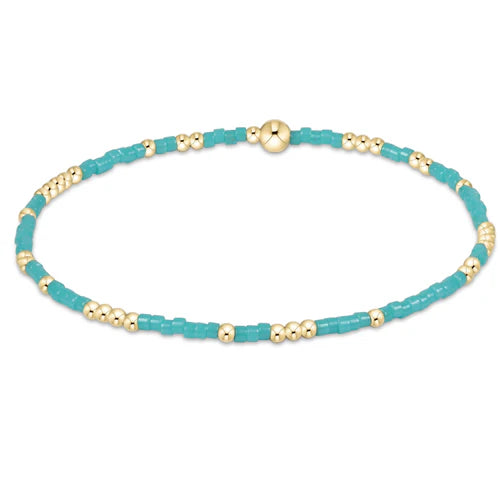 enewton Hope Unwritten Bracelet - Turquoise beads