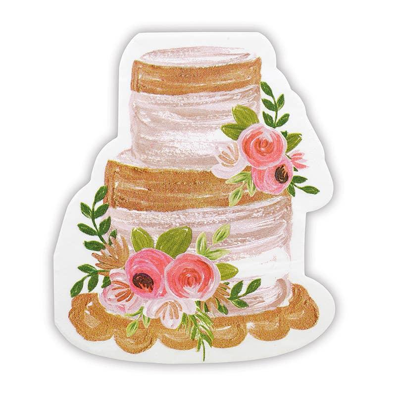 Napkin - Cake Or Wedding - The Silver Dahlia