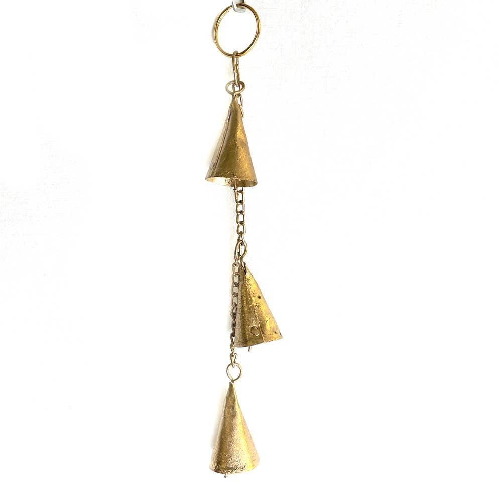 Bell Trio Keychain - The Silver Dahlia