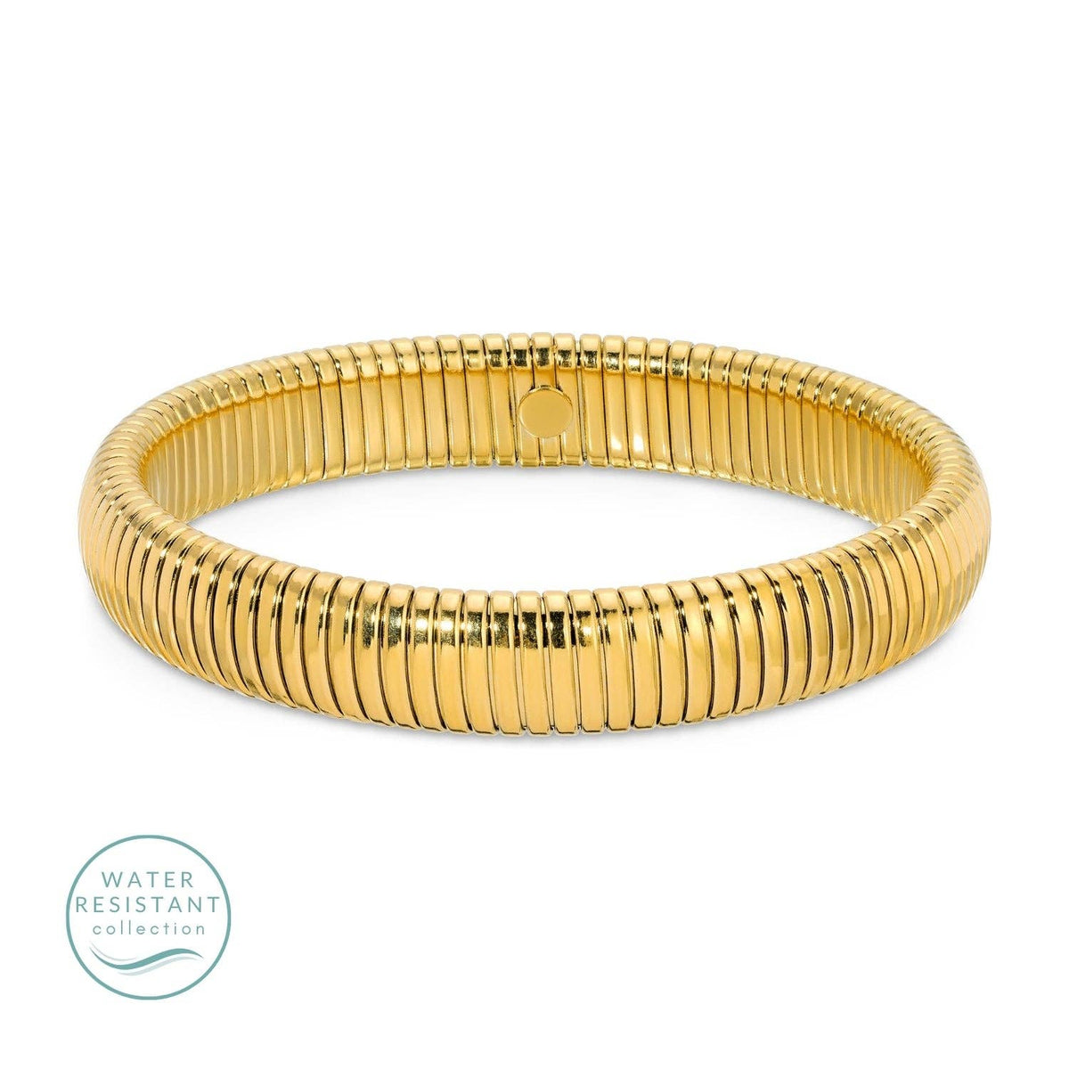 Large Flex Bangle, Water-Resistant: Gold