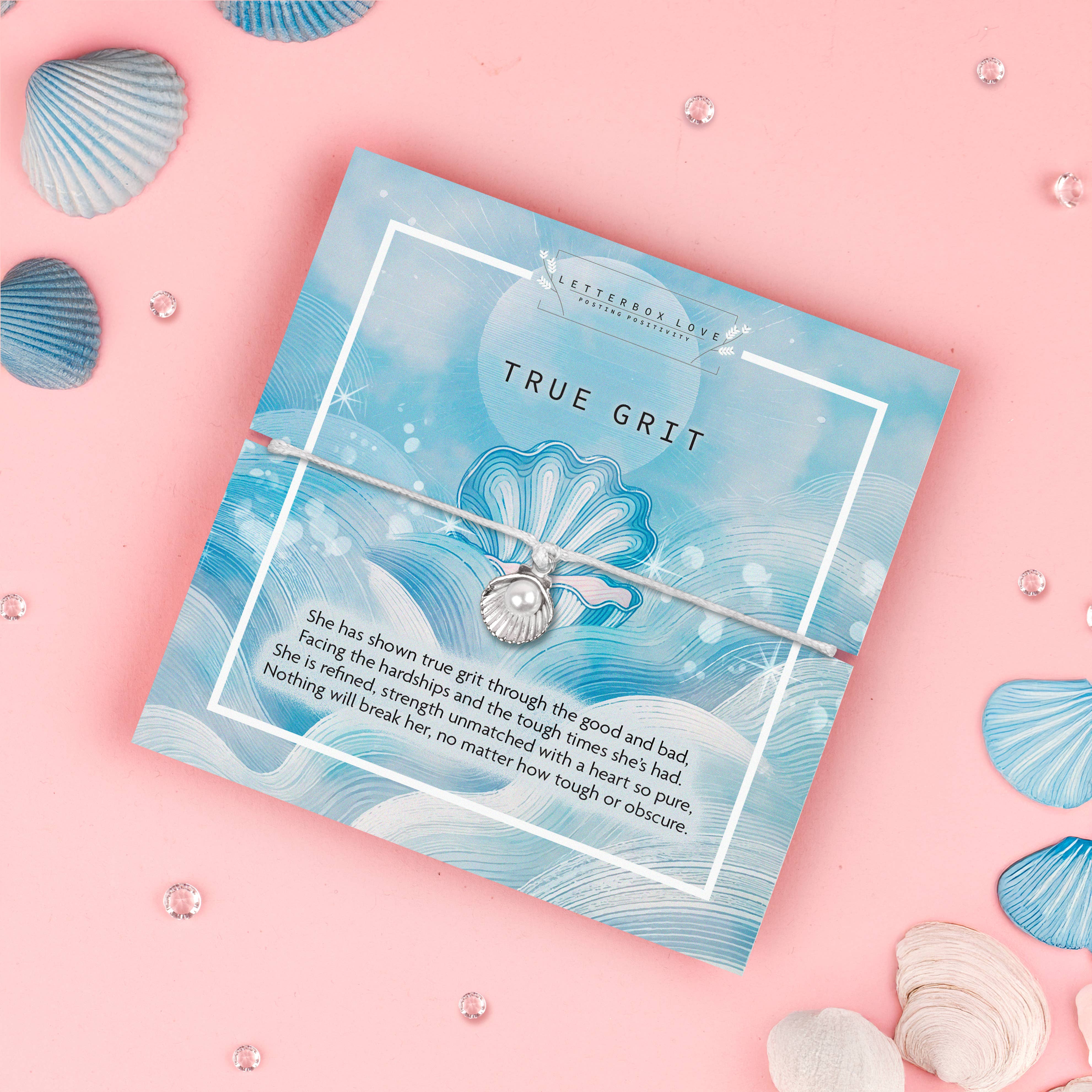 True Grit Shell Adjustable Bracelet