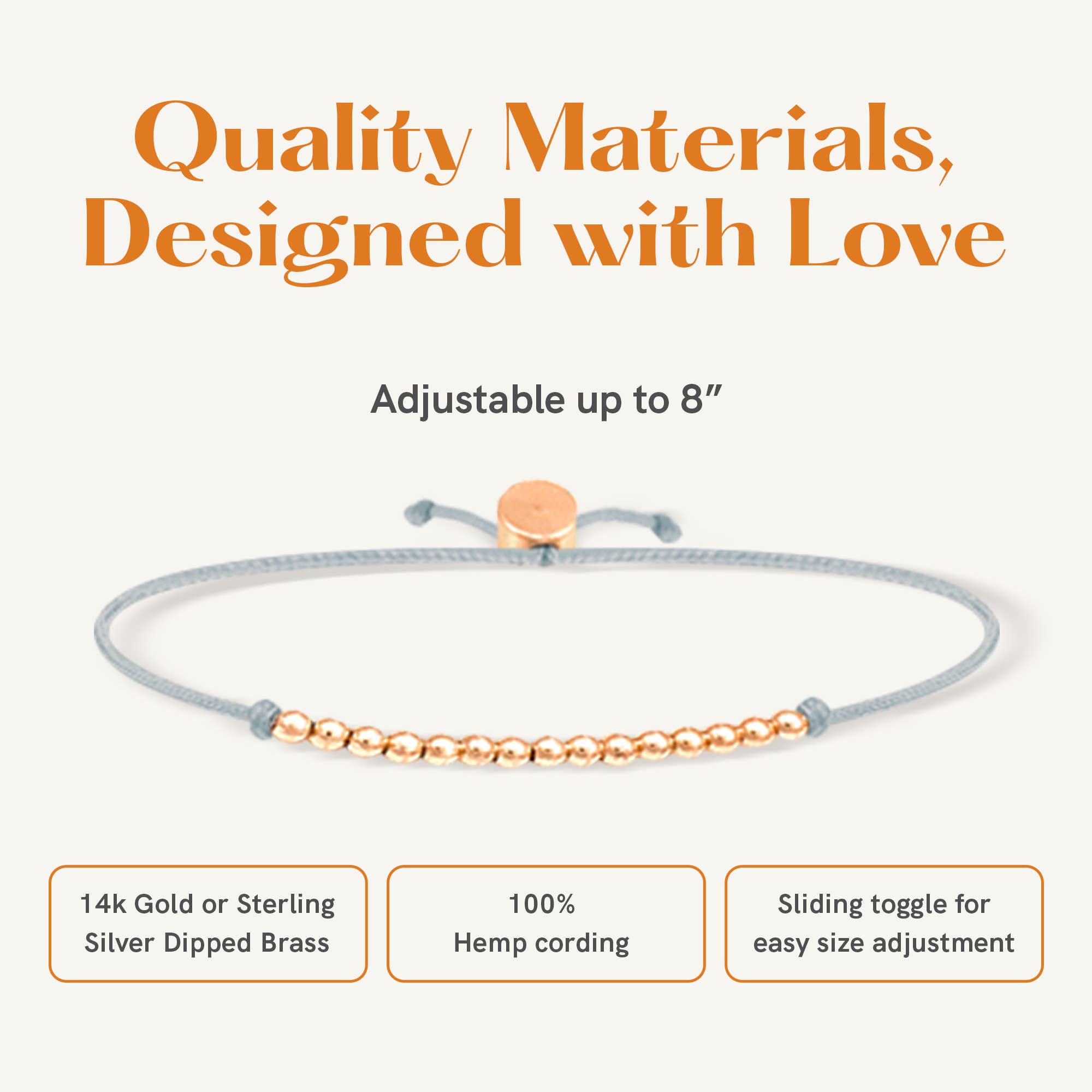 15th Milestone Birthday Bracelet - A Bead for Each Year