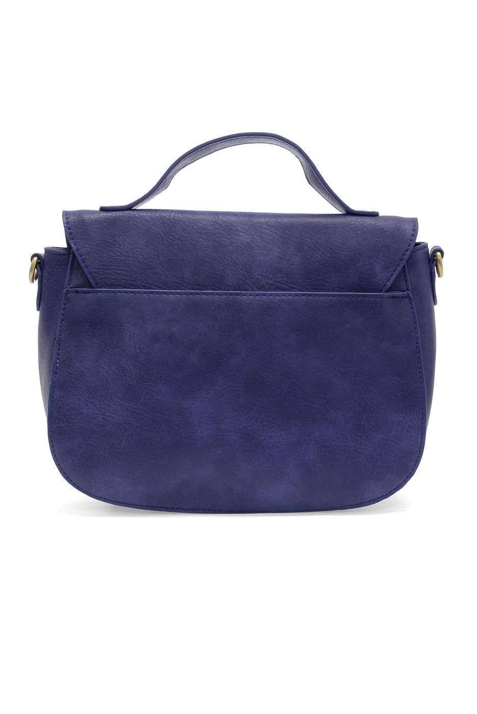 Hattie Bamboo Turnlock Top Handle Flap Crossbody