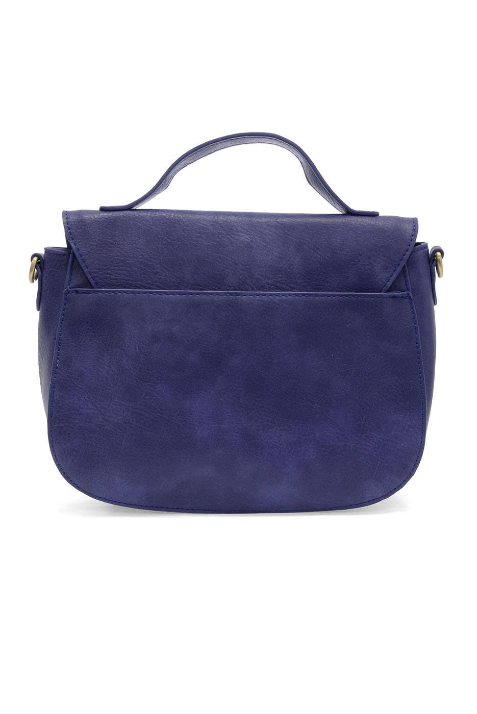 Hattie Bamboo Turnlock Top Handle Flap Crossbody