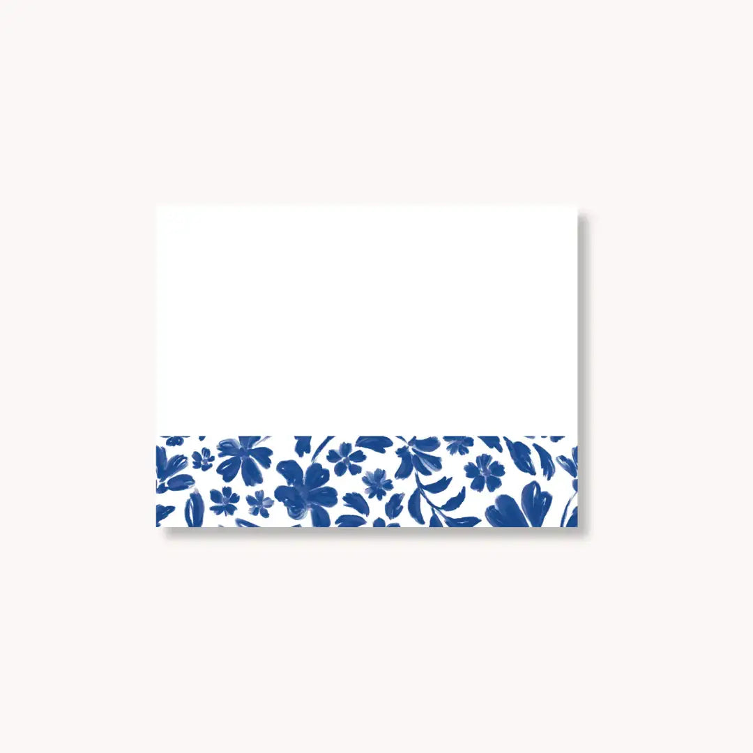 Floral Sticky Note, 4x3"