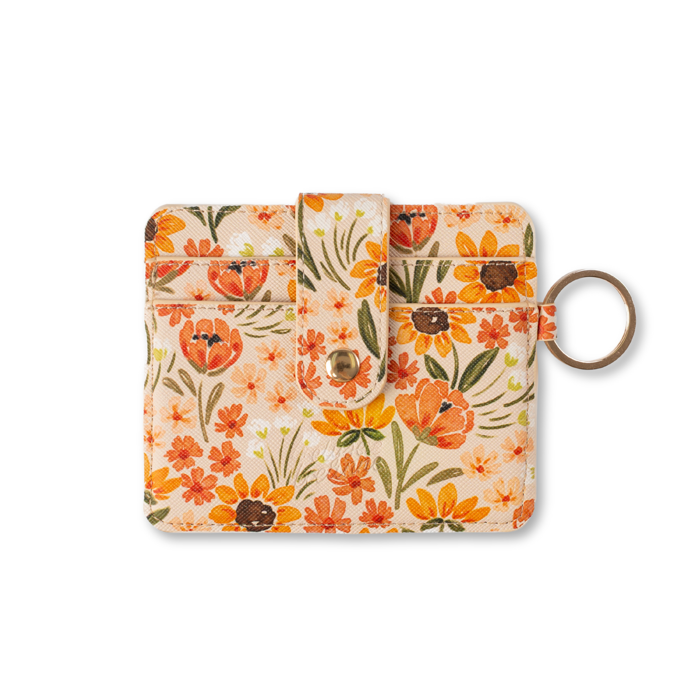 Floral Card Wallet