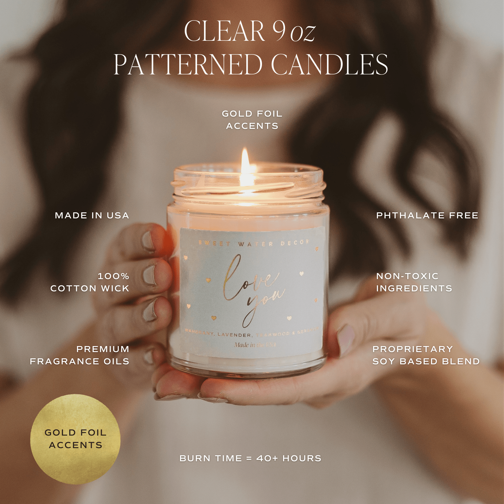 Happy Birthday 9 oz Soy Candle