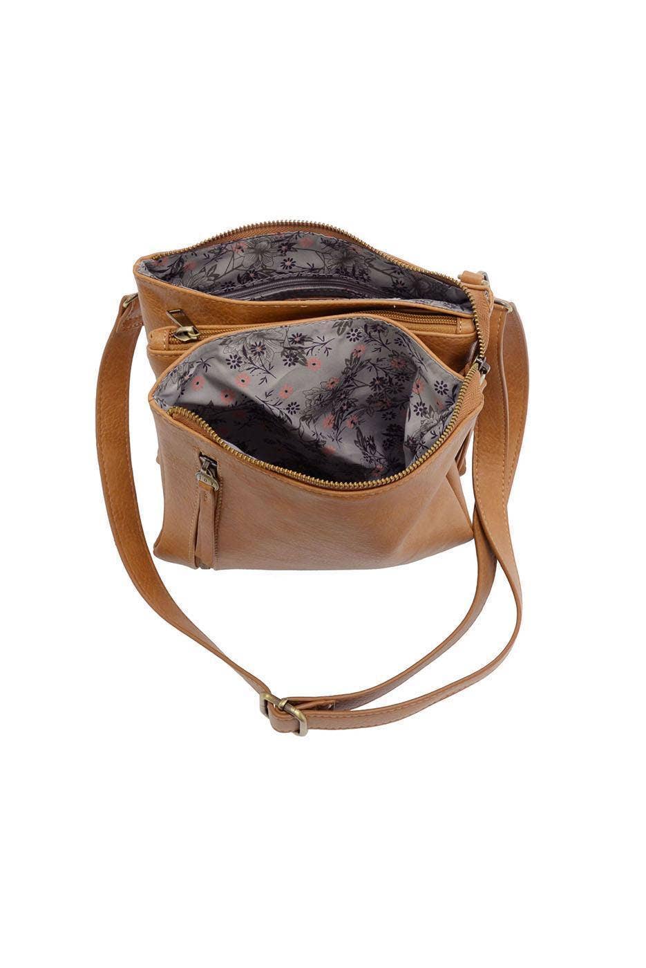 Dawn Multi Pocket Compact Crossbody Bag