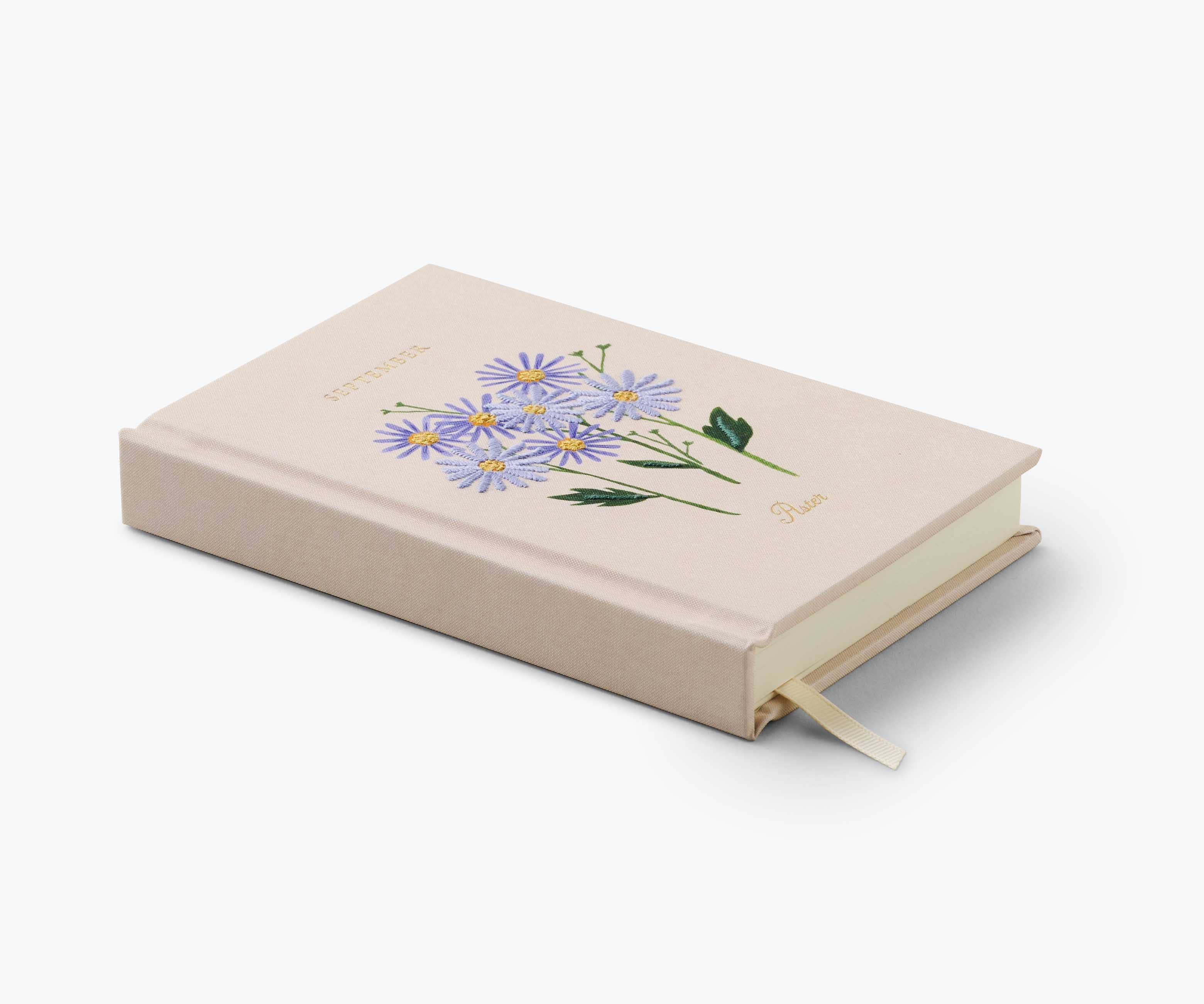 Birth Month Mini Embroidered Journal
