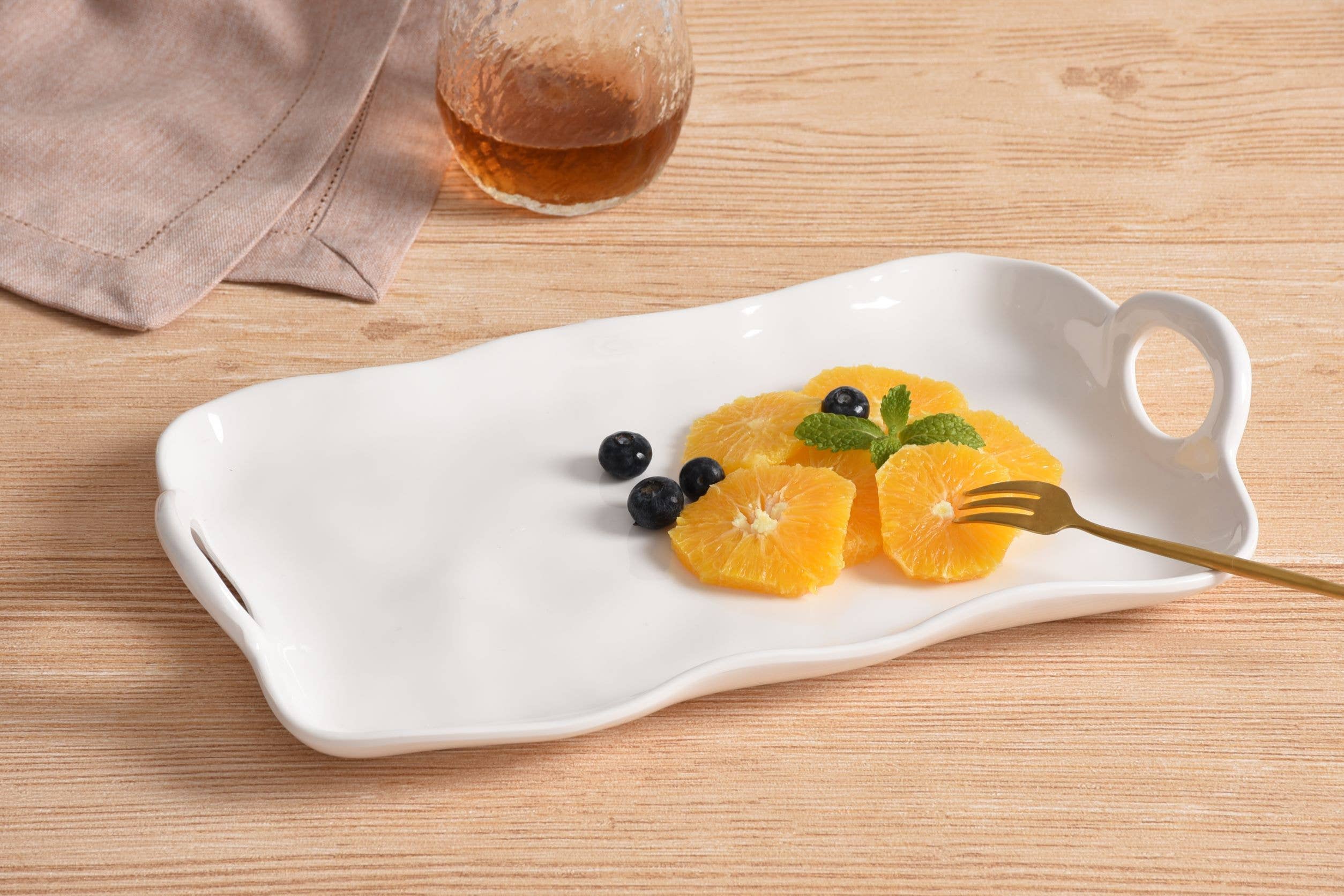 Small Platter in Shatterproof Melamine
