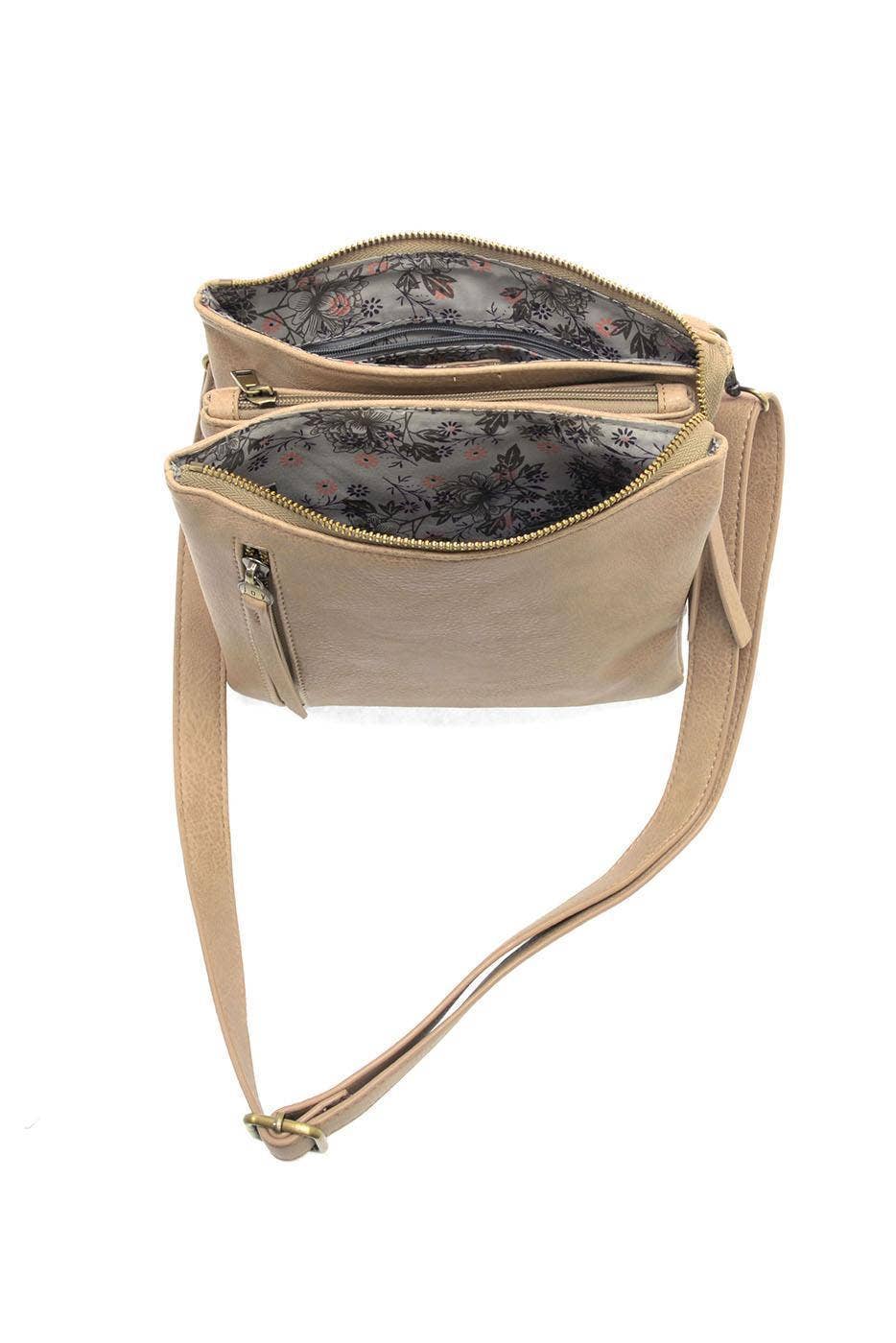 Dawn Multi Pocket Compact Crossbody Bag