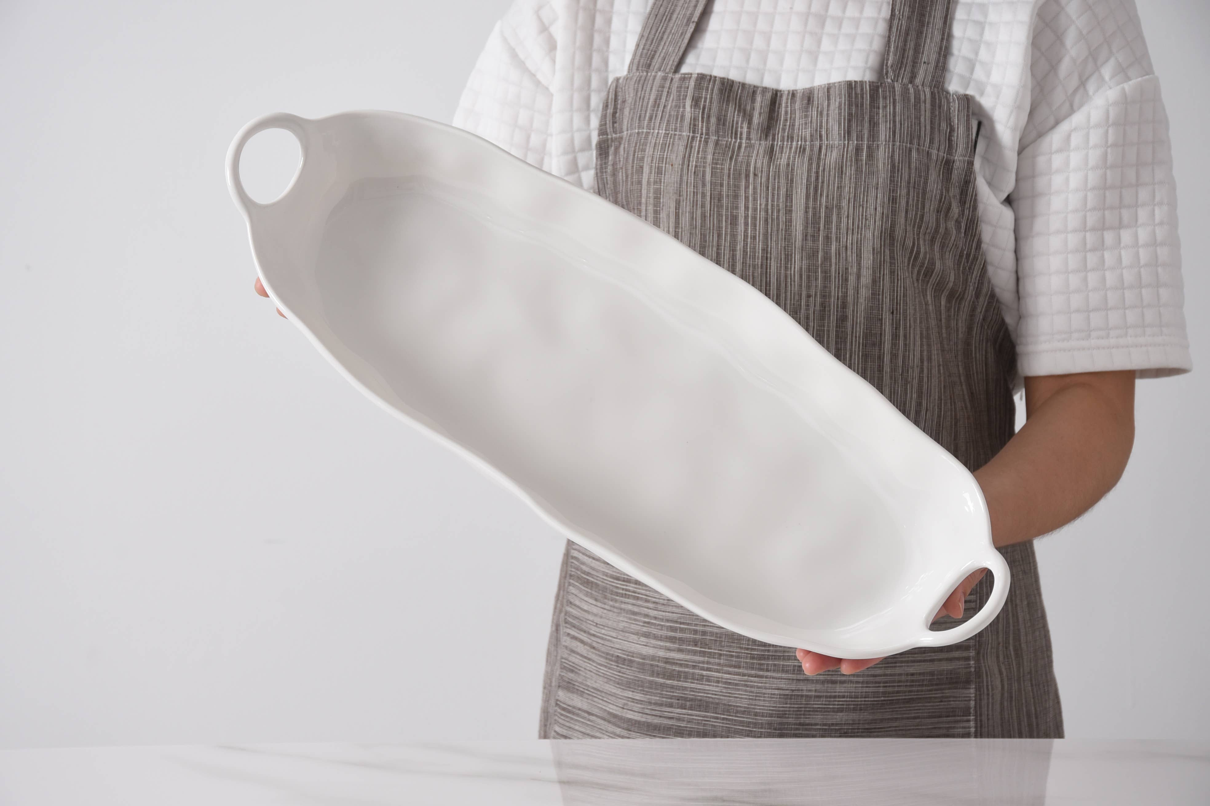 Deep Long Server in Shatterproof Melamine
