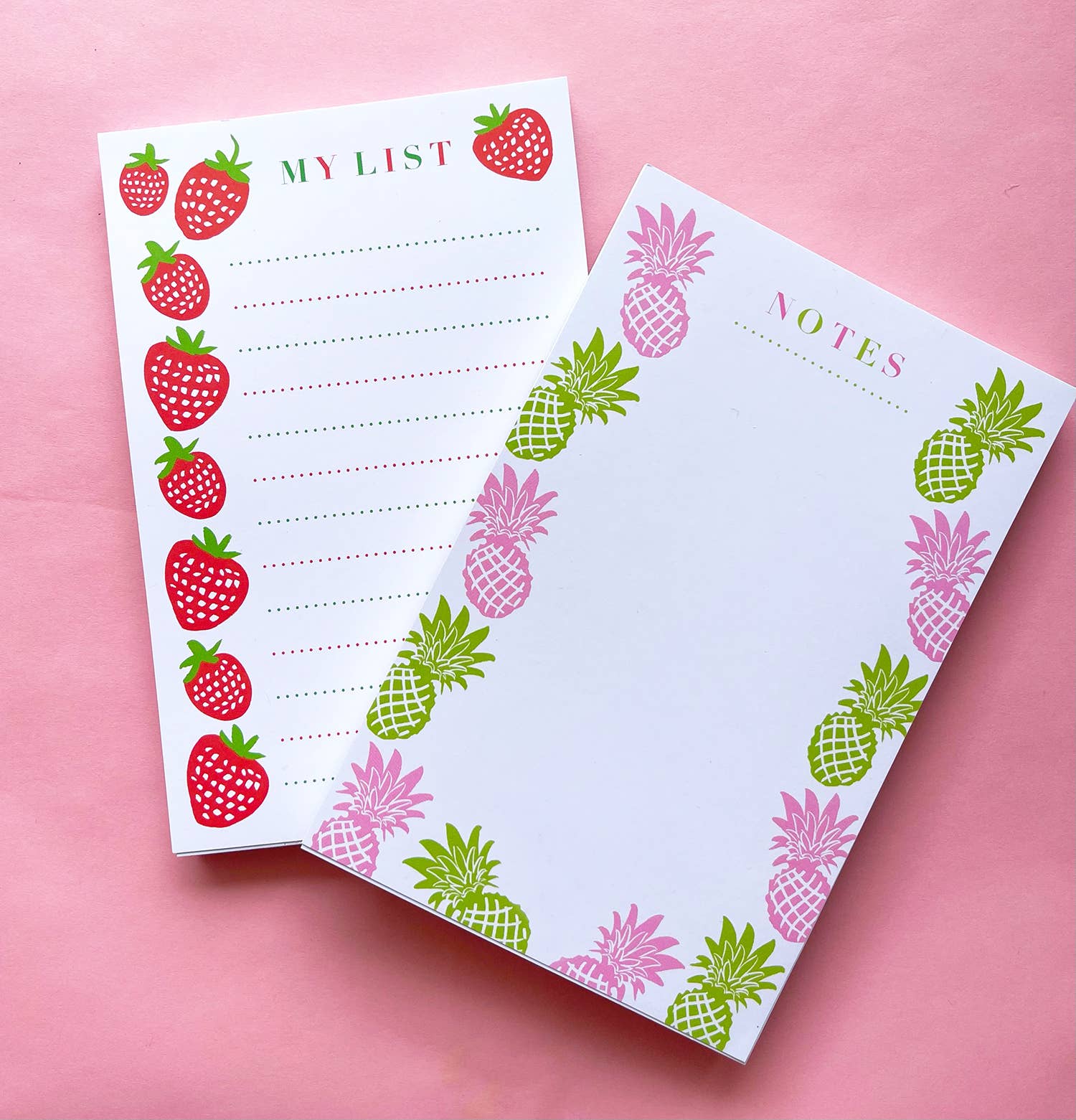 Pineapple Happy Notepad