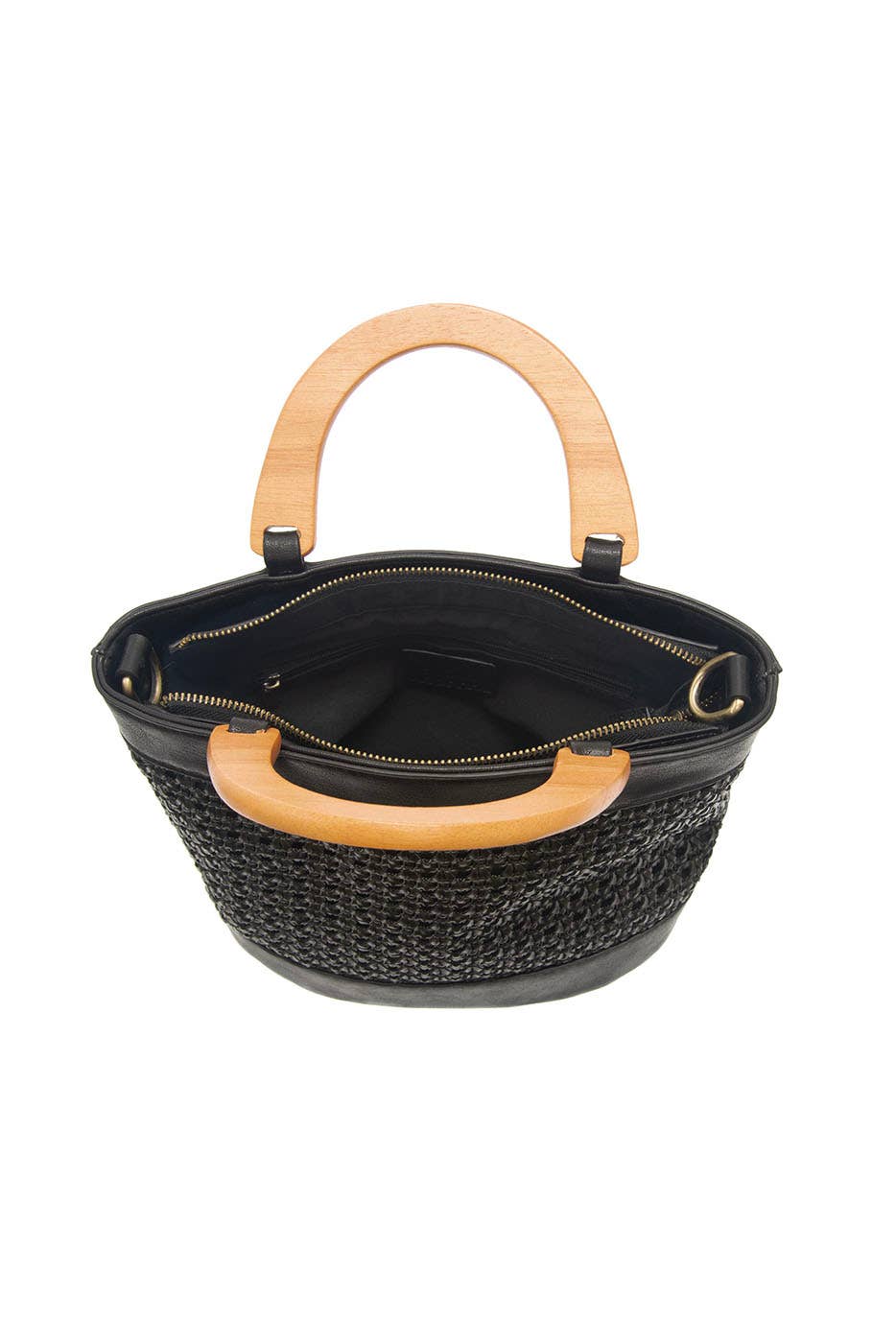 Havana Faux Cane Wood Handle