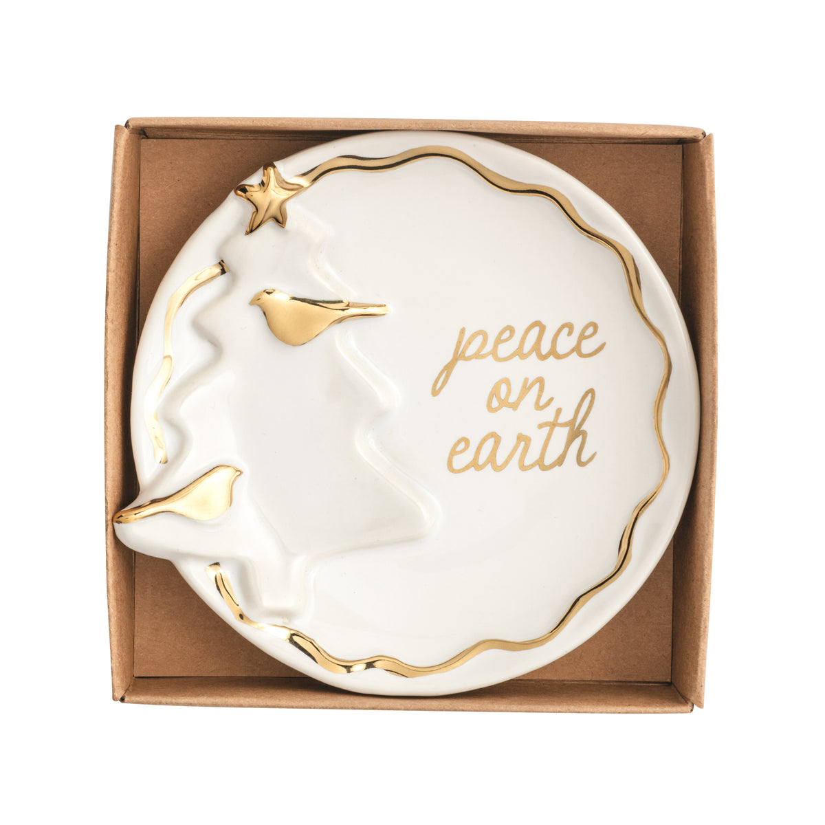 Gold Tree Trinket Dish