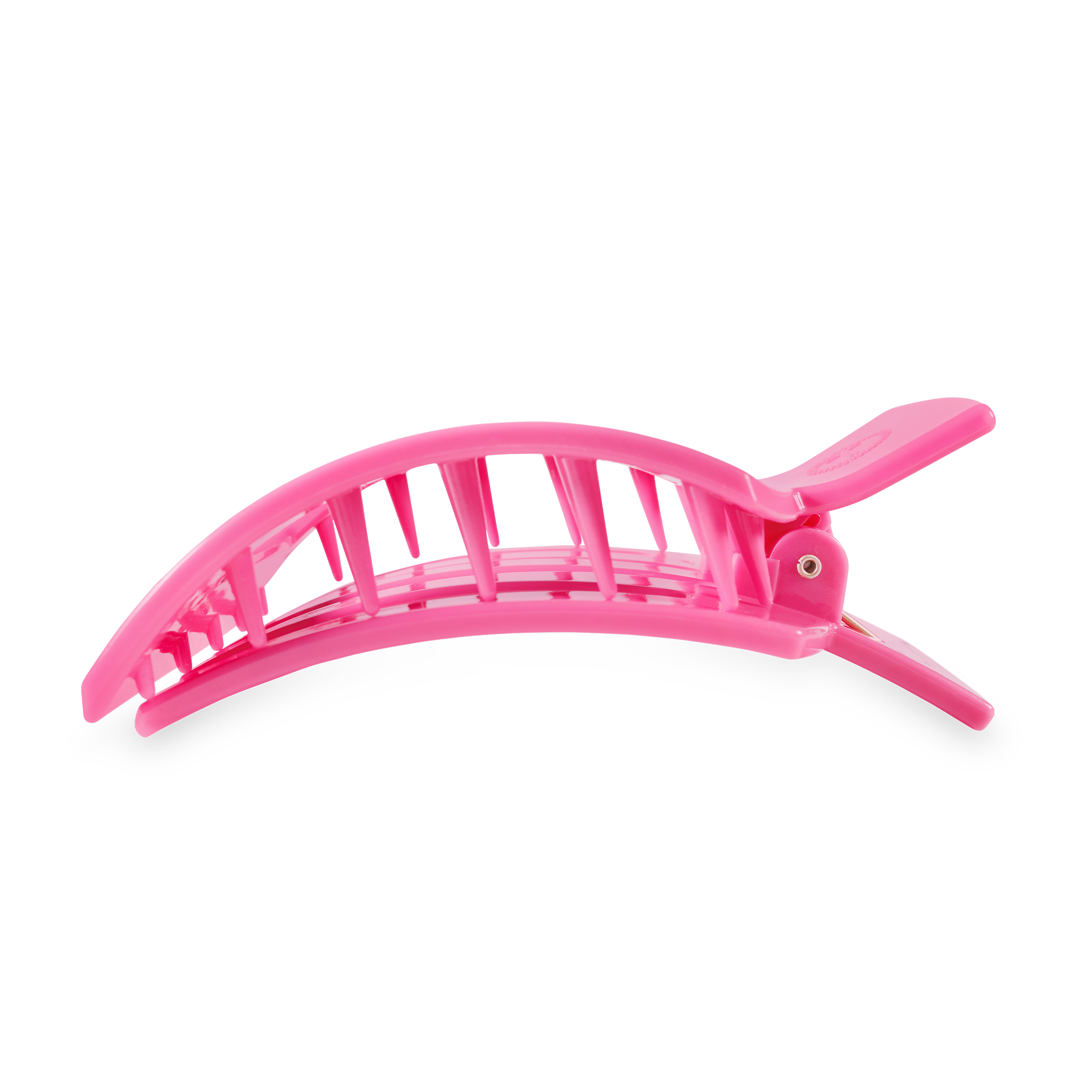 Square Flat Hair Clip | Large | Paradise Pink