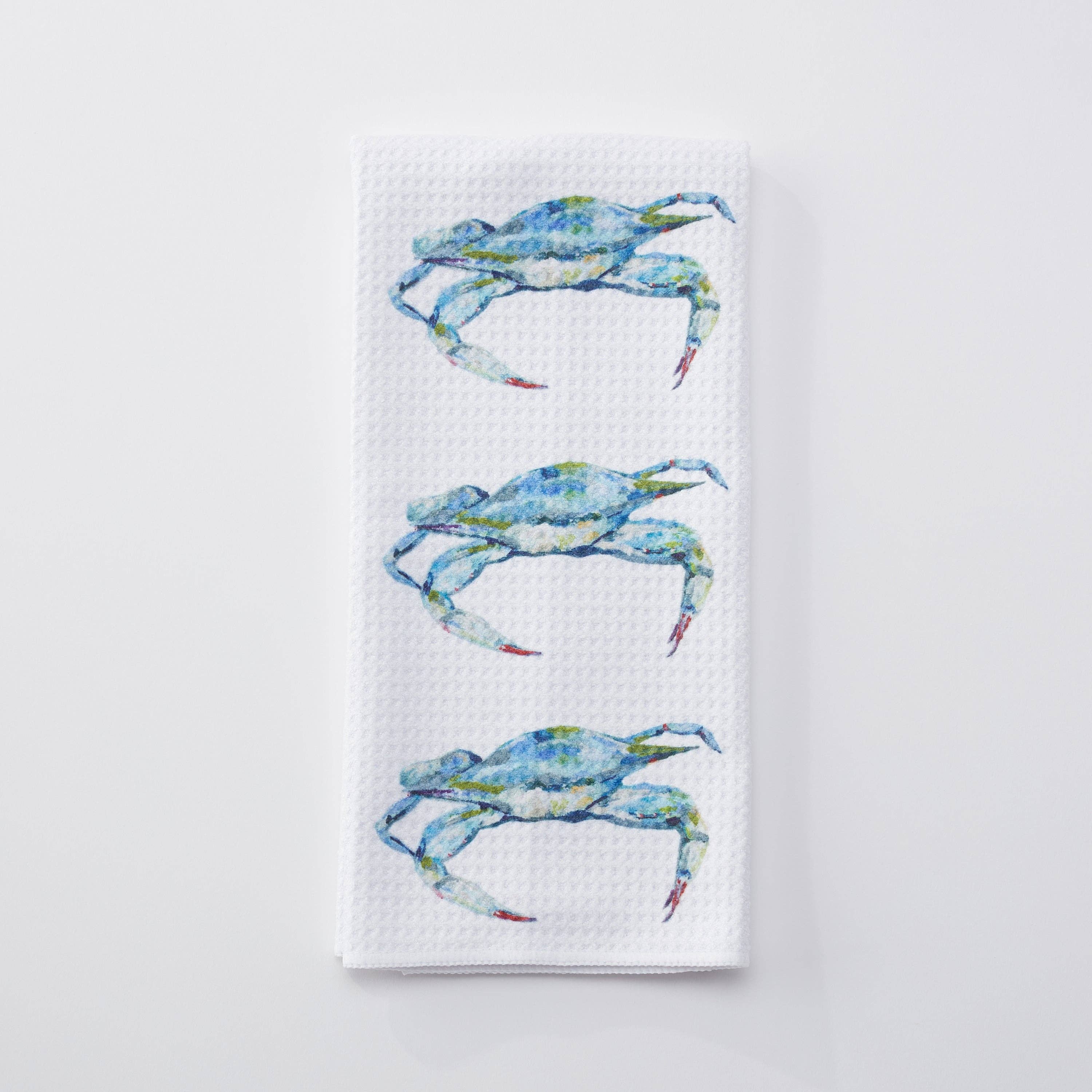 Tea Towel - Blue Claw