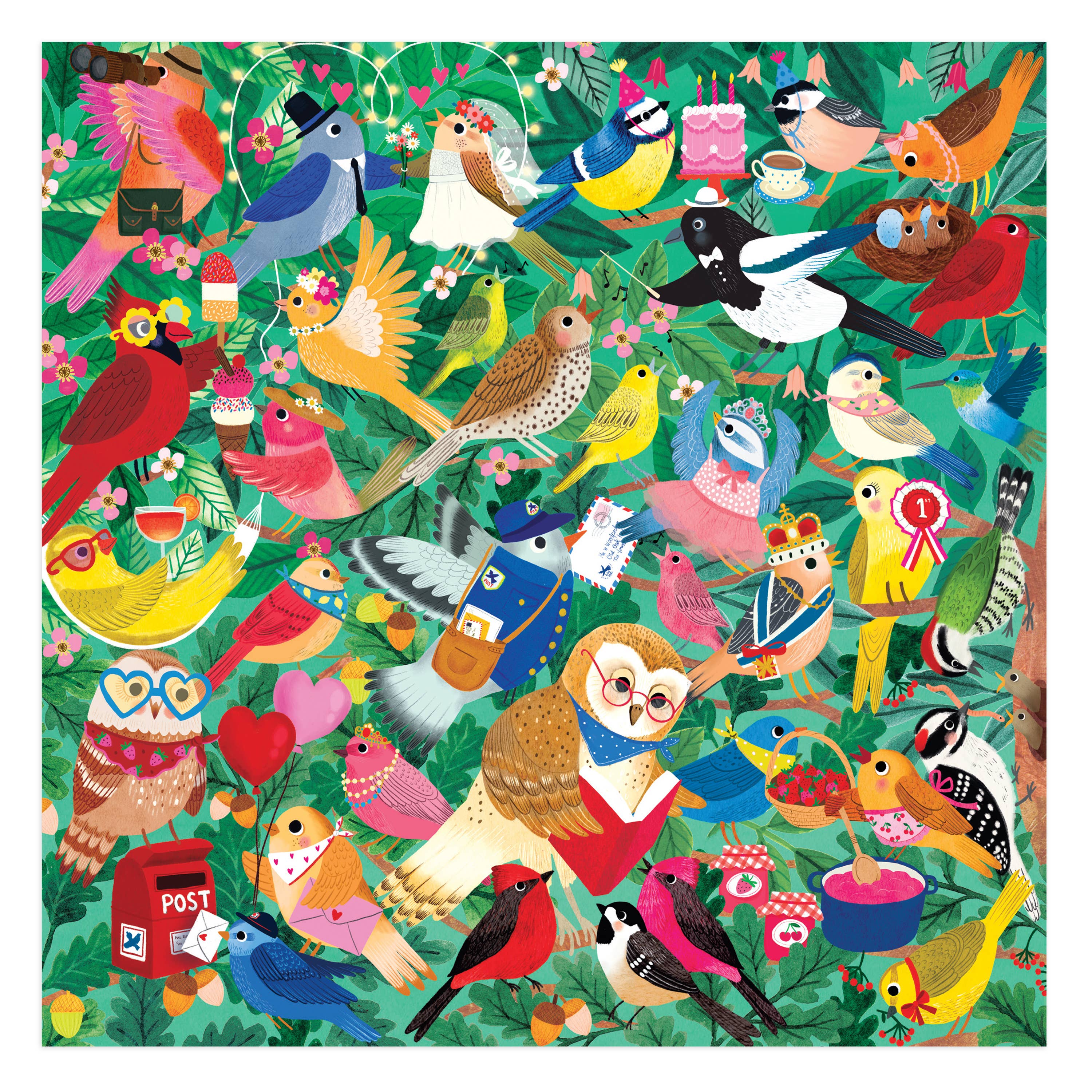 Birding Around 500 Piece Family Puzzle