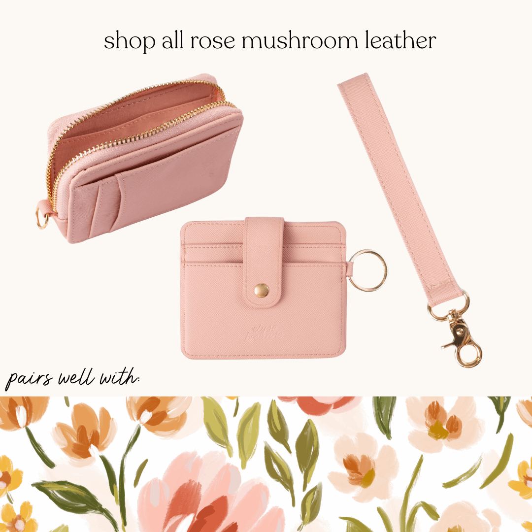 Rose Card Wallet