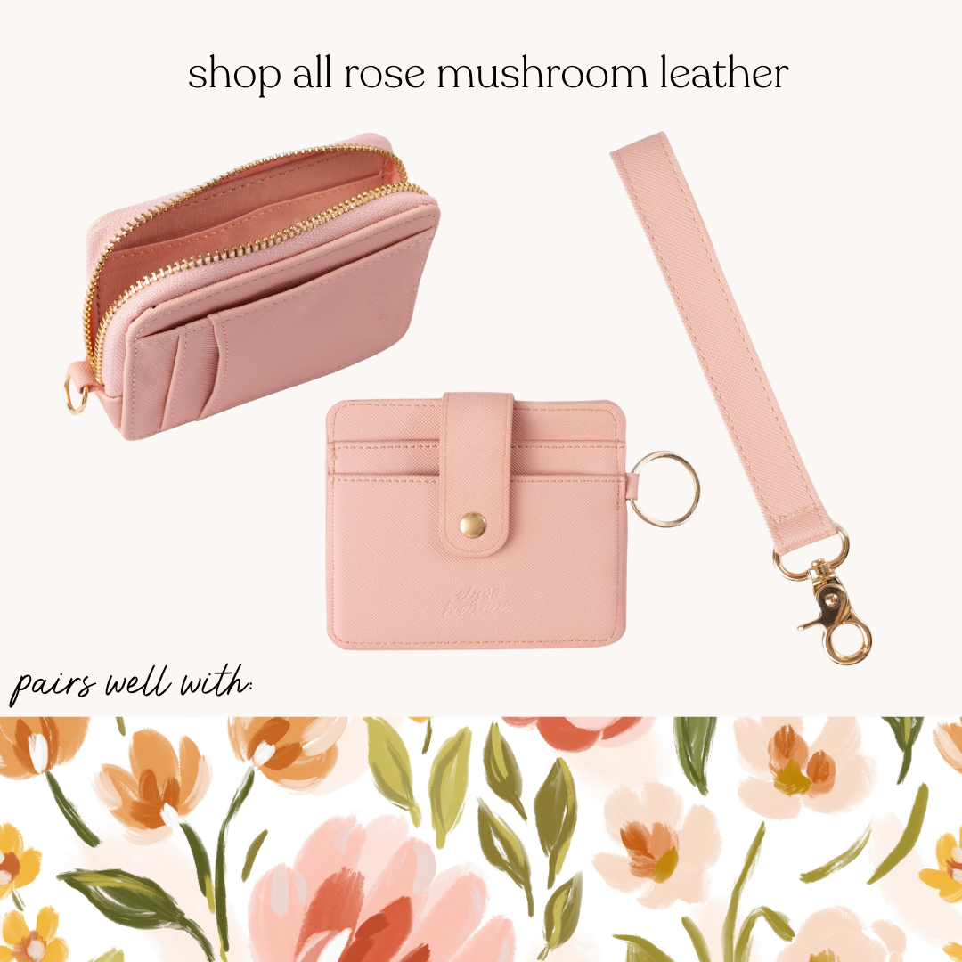 Rose Card Wallet