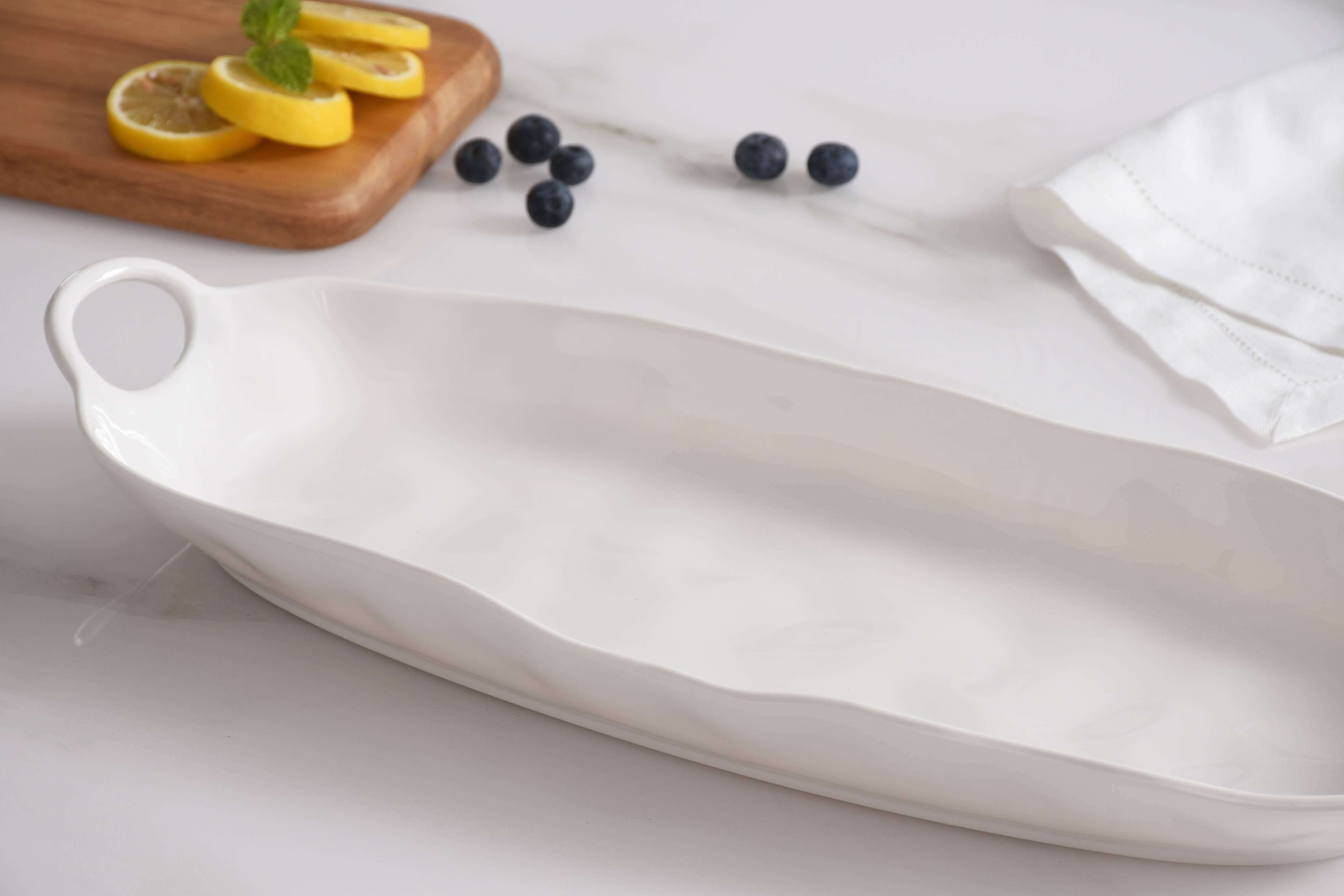 Deep Long Server in Shatterproof Melamine