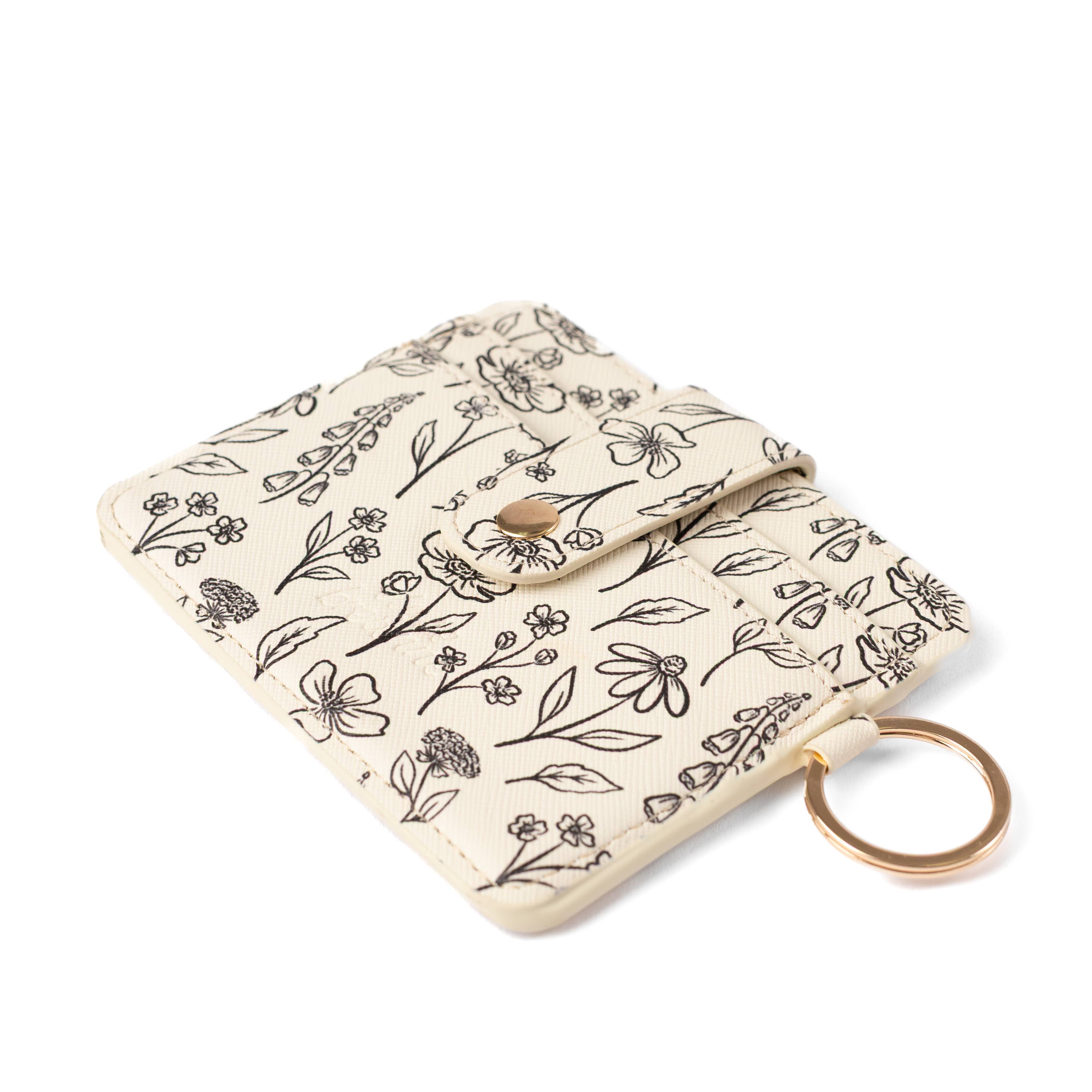 Floral Card Wallet