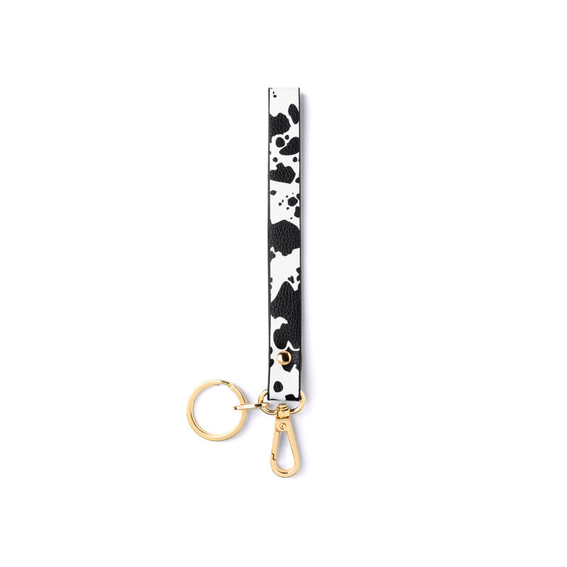 Deja Moo Interchangeable Wristlet Keychain