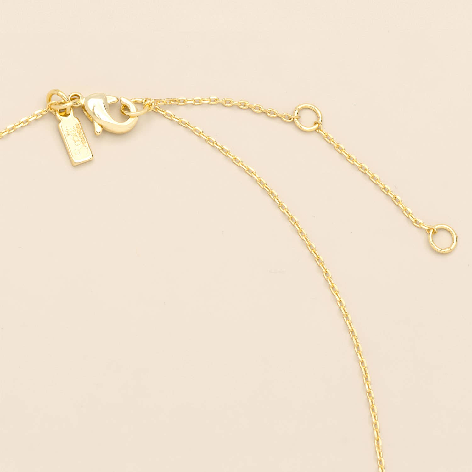 Pressed Flower Necklace - Green Peppergrass/Gold