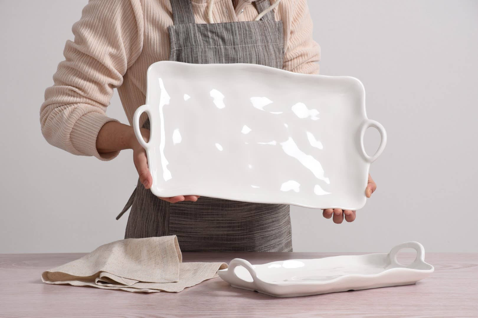 Large Platter in Shatterproof Melamine