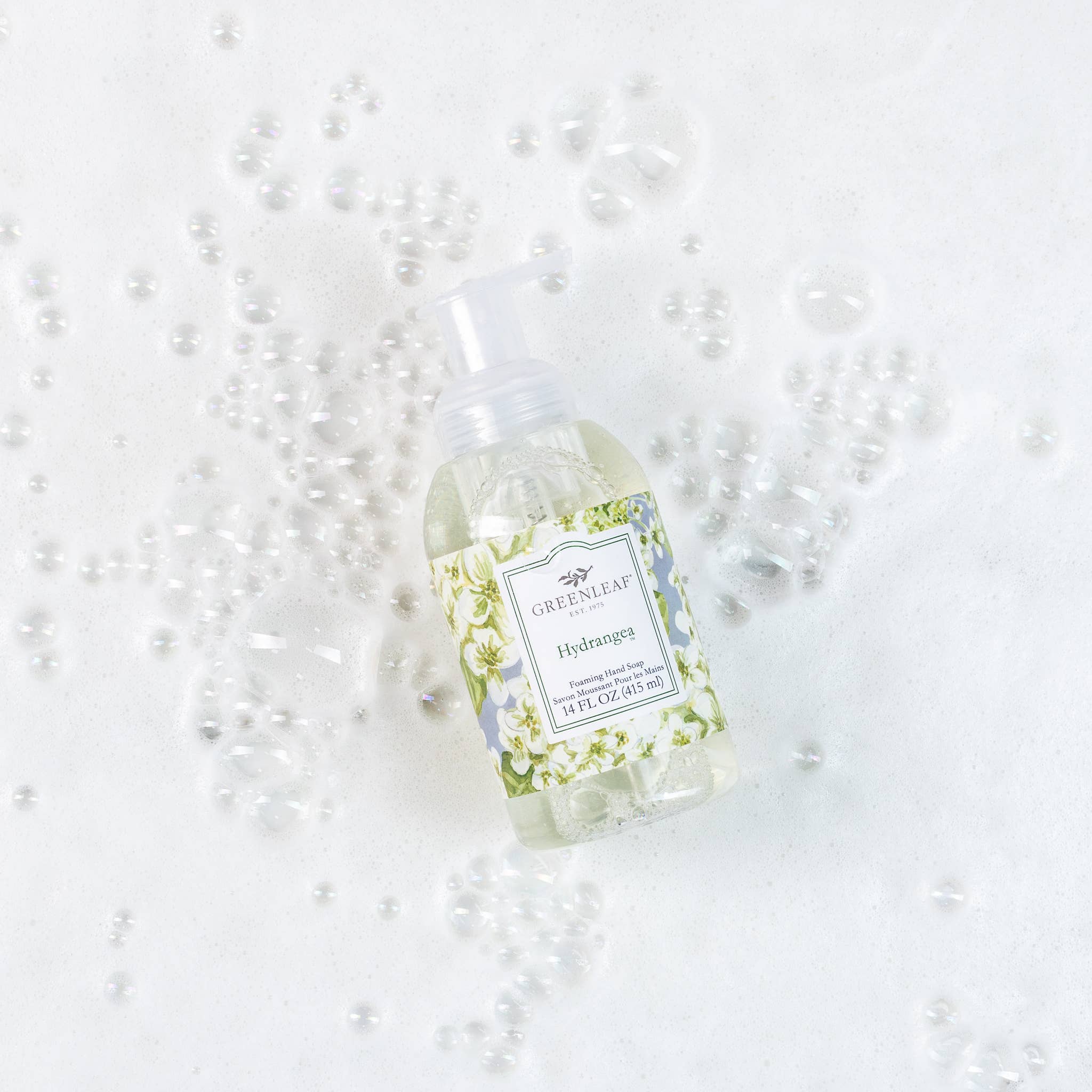 Hydrangea Foaming Soap