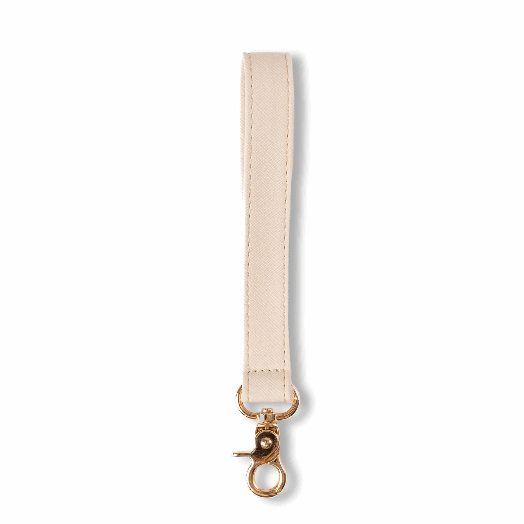 Creme Wristlet Keychain