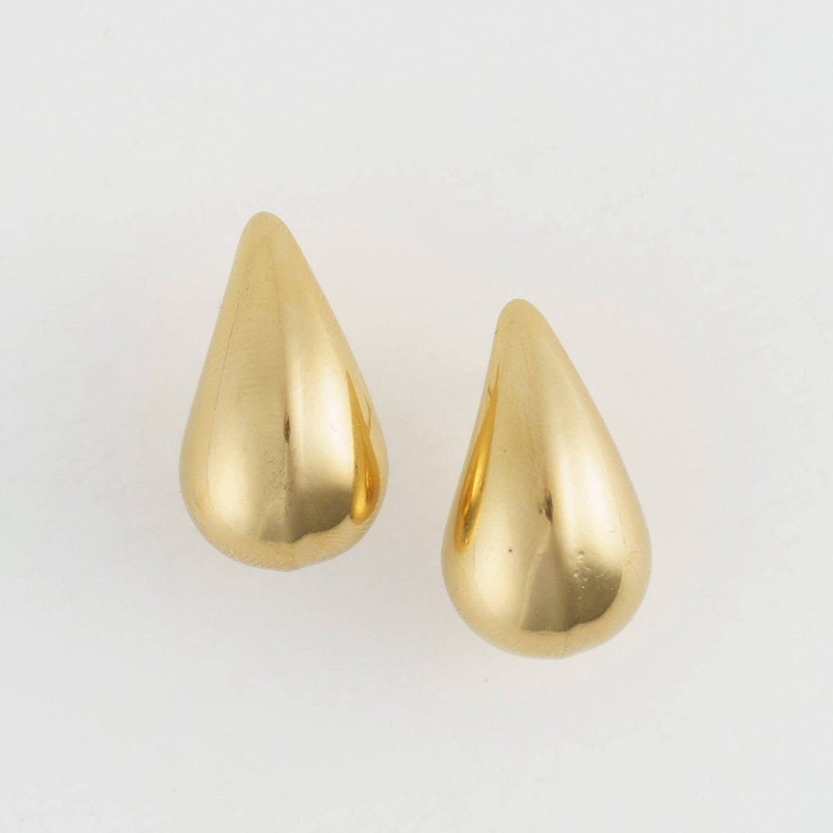 Waterproof Earrings Narelle Tear Drop Classic Jewelry: Silver