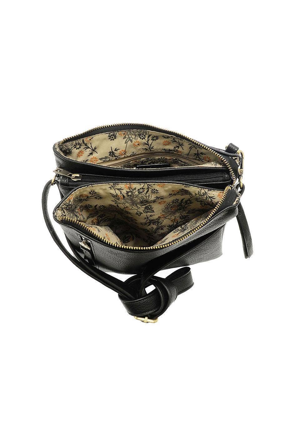 Dawn Multi Pocket Compact Crossbody Bag