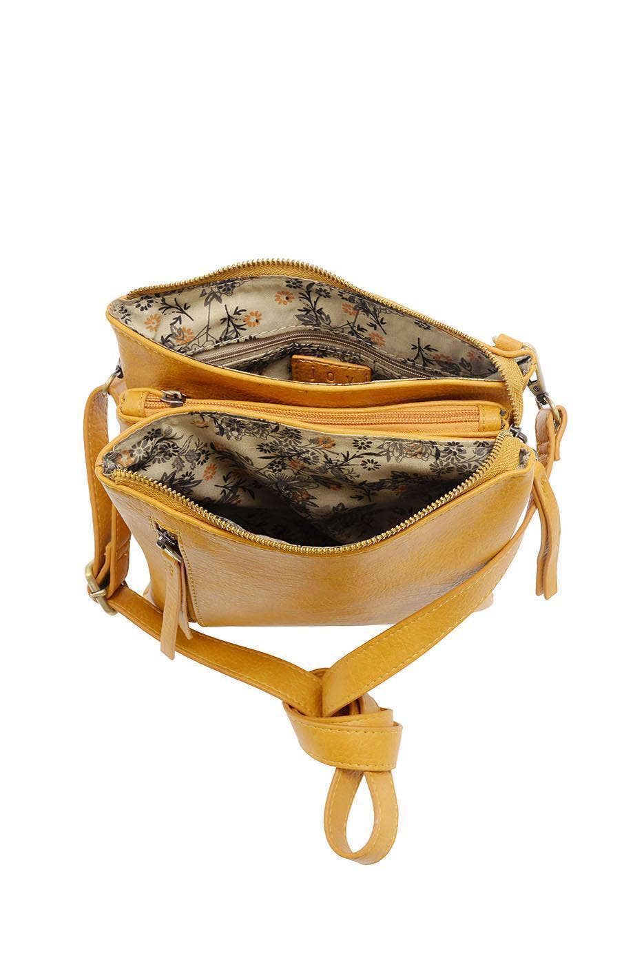 Dawn Multi Pocket Compact Crossbody Bag