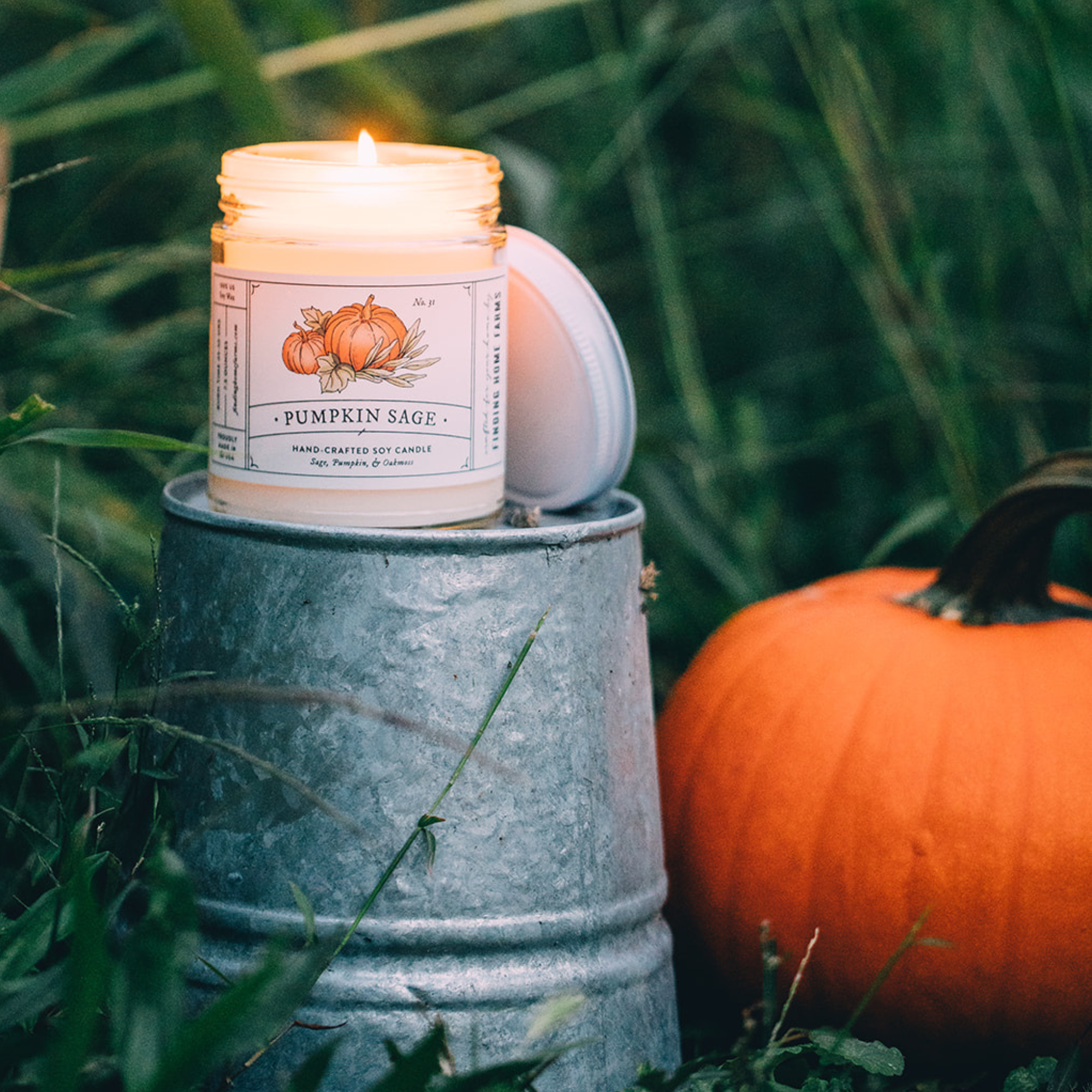 Finding Home Farms Pumpkin Sage Soy Candle