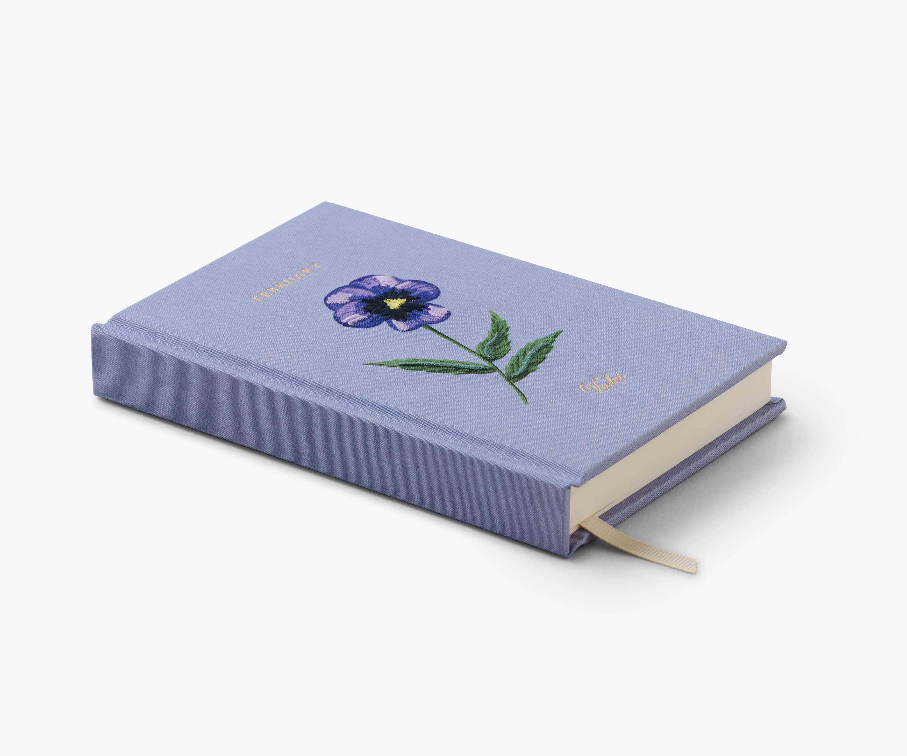 Birth Month Mini Embroidered Journal