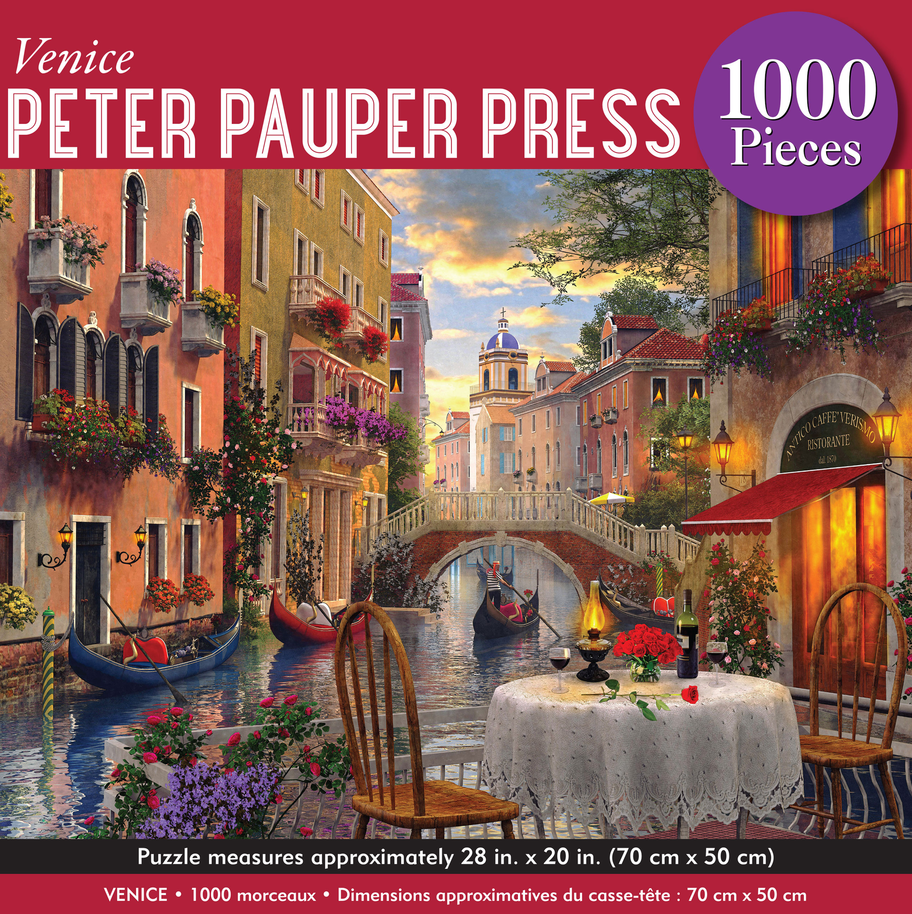 Venice 1000 Piece Jigsaw Puzzle