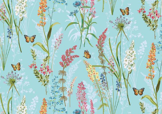 Blooms and Butterflies Note Cards