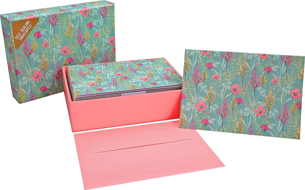 Golden Meadow Note Cards