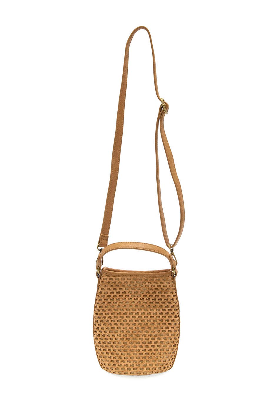 Kaia Open Weave Bucket Crossbody