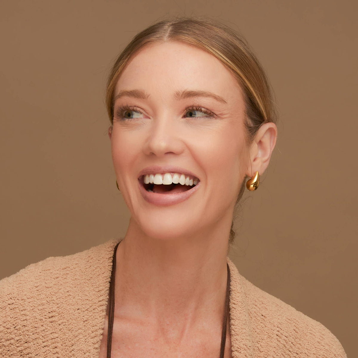 Waterproof Earrings Narelle Tear Drop Classic Jewelry: Silver