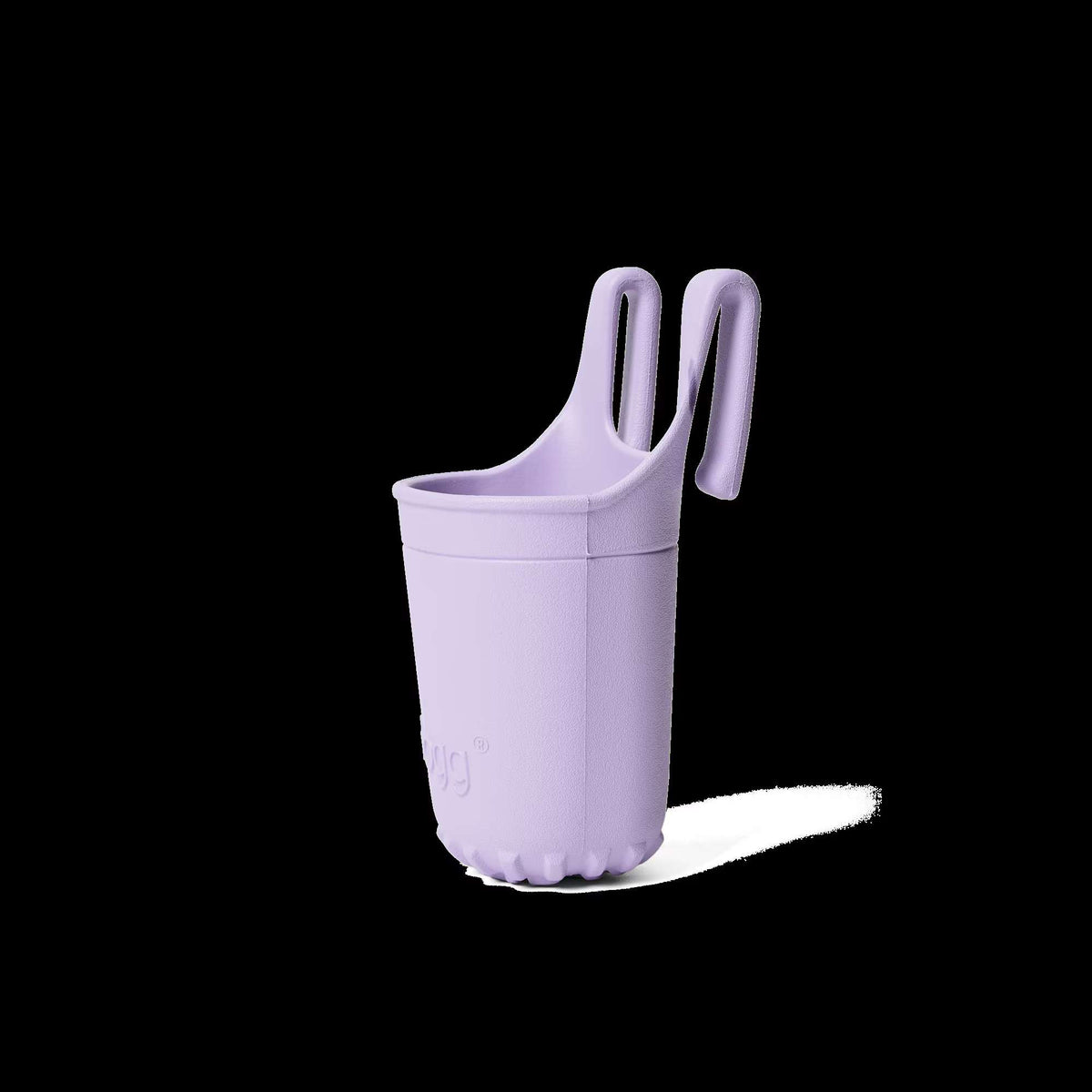 Blue drink sleeve on a transparent background