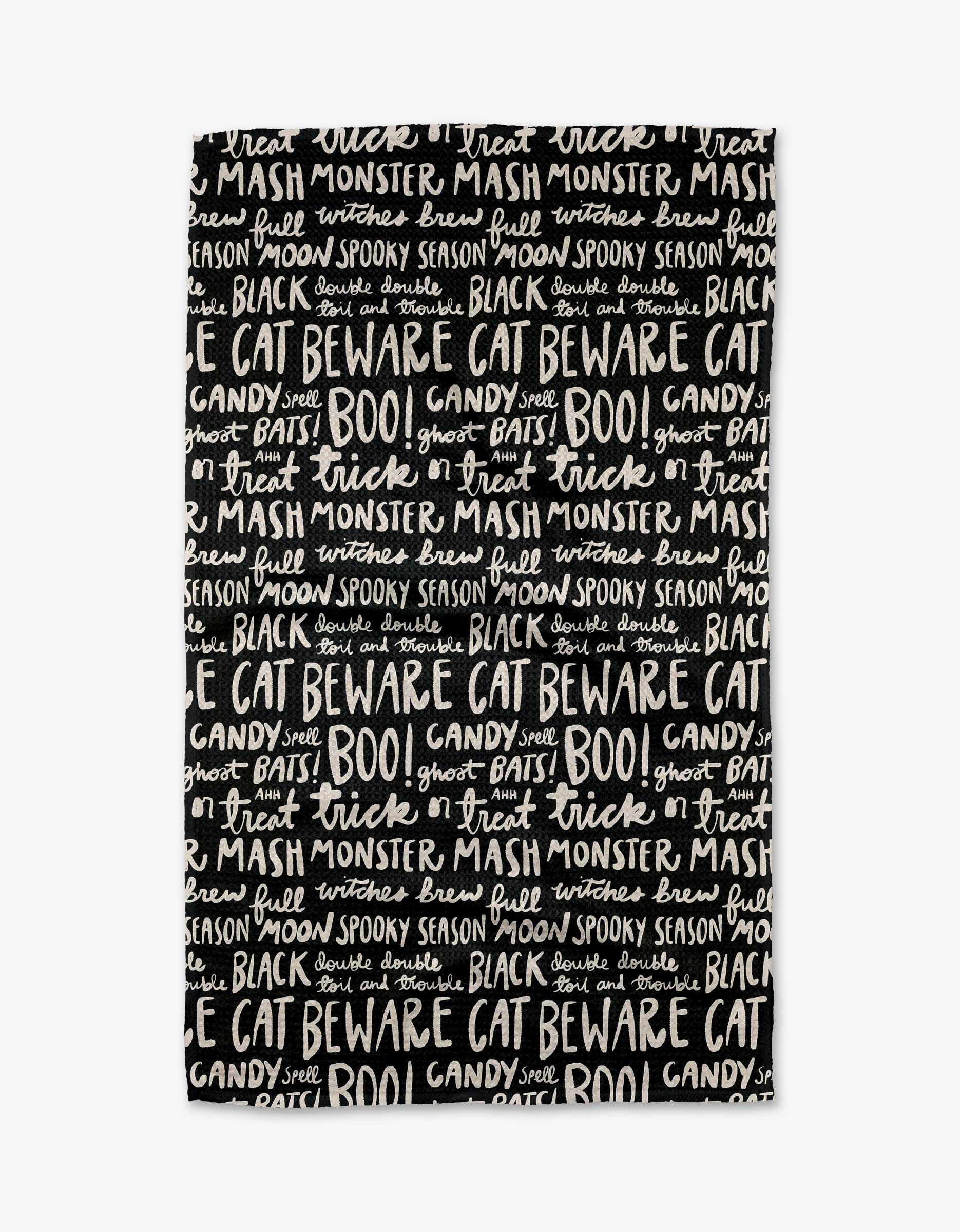 Geometry Booos Tea Towel