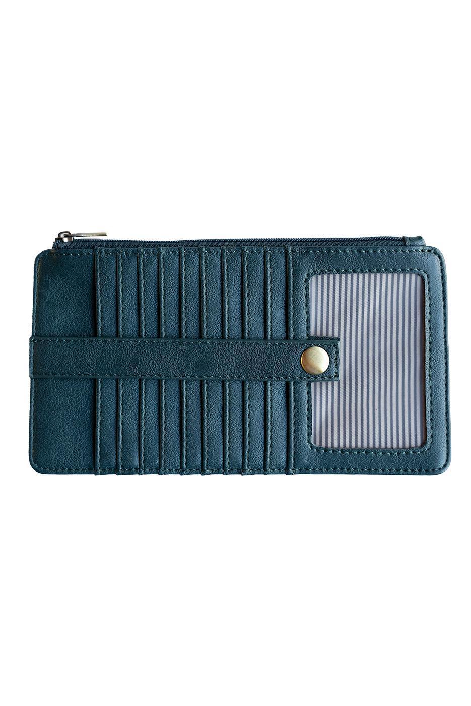 Classic Teal New Kara Mini Wallet