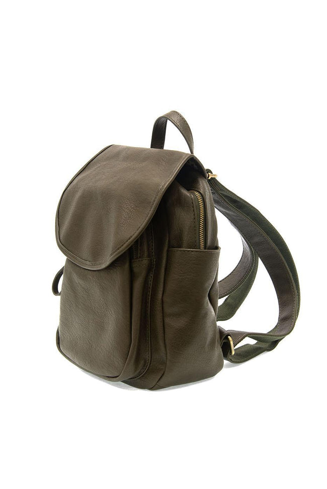 Dark Moss Blaire Multi Pocket Secure Backpack