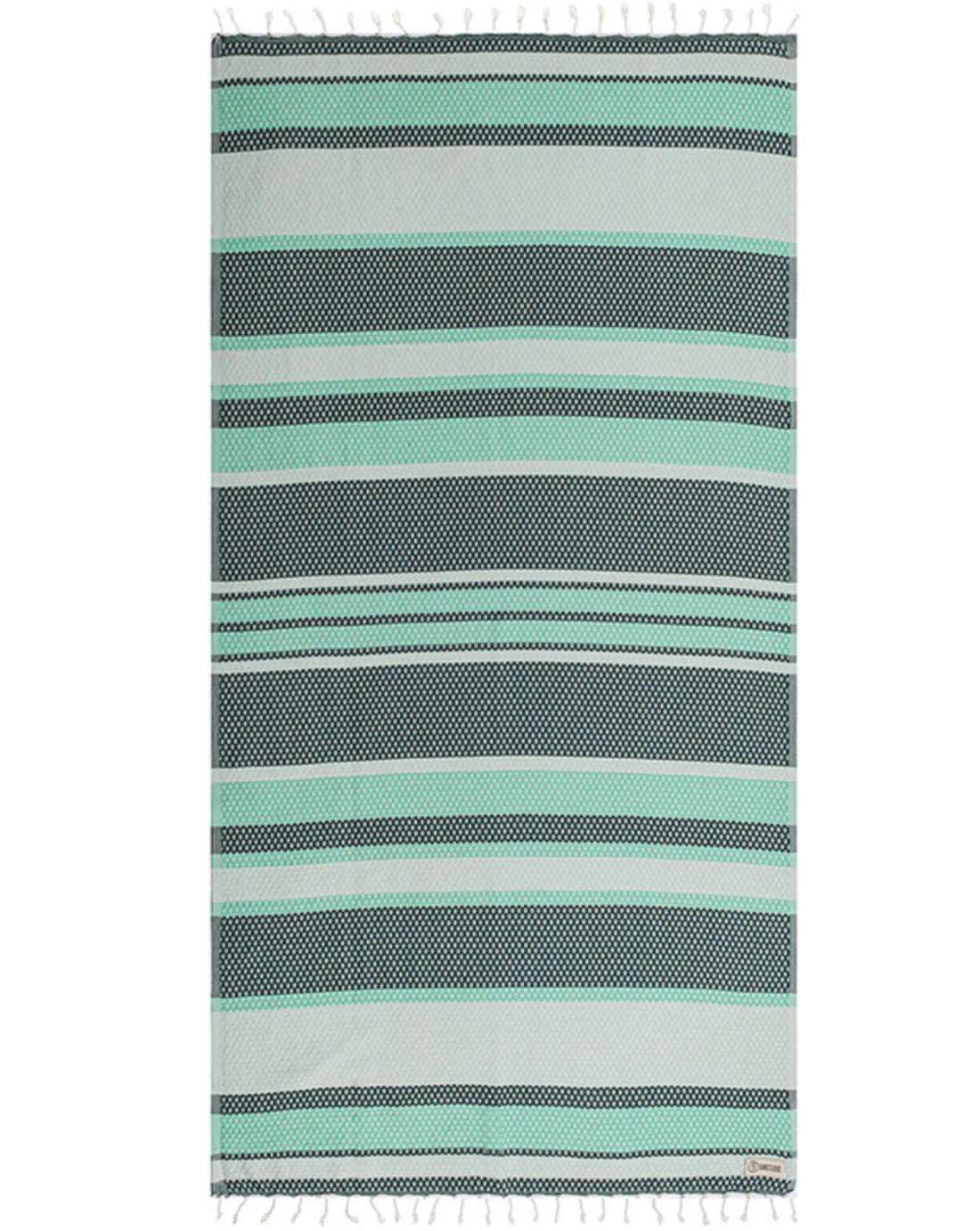 Jade Dobby Stripe Sand Cloud Beach Towel