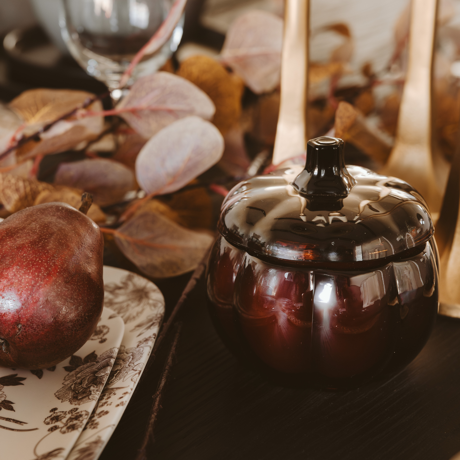 Hello Fall Soy Candle - 20oz Pumpkin Jar - Fall Decor